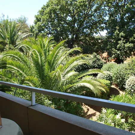 아파트 Studio Climatise 4P. Classe, Piscine, Terrasse Sur Parc Avec Palmiers